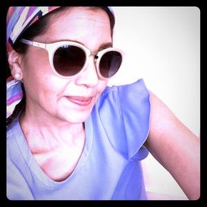 J Crew Short sleeve blouse ( Light purple)